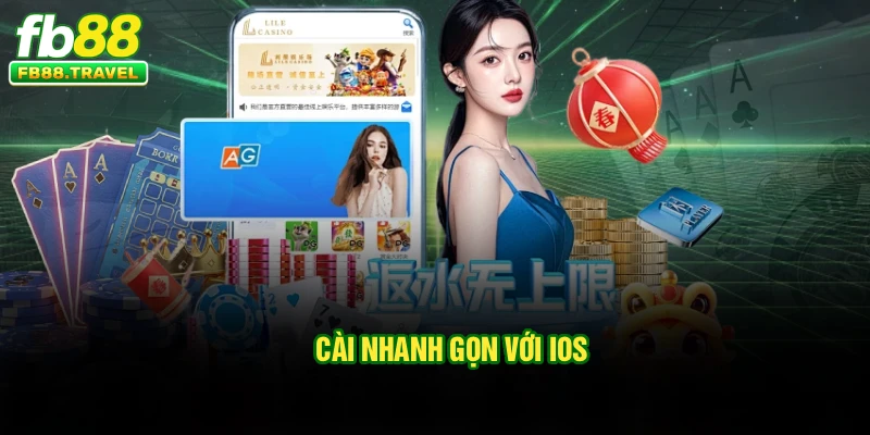 Cài nhanh gọn với iOS