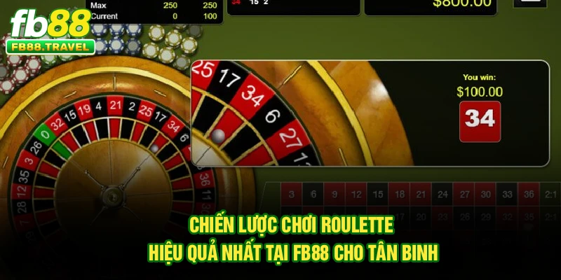 Chiến Lược Chơi Roulette Hiệu Quả Nhất Tại FB88 Cho Tân Binh
