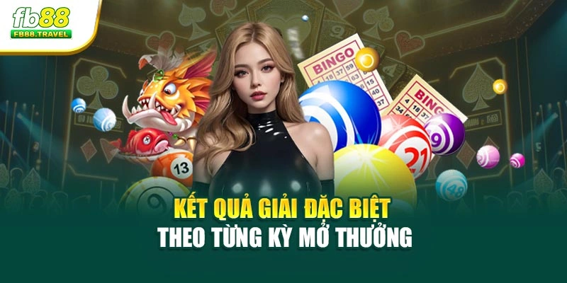 Kết quả giải đặc biệt theo từng kỳ mở thưởng