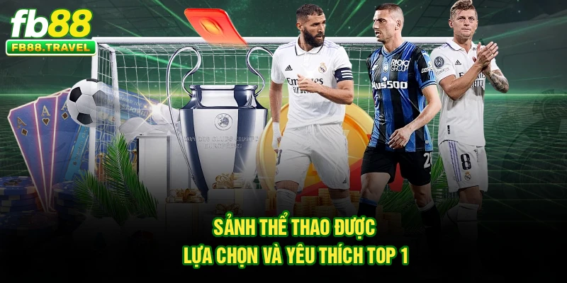 Sảnh thể thao được lựa chọn và yêu thích top 1